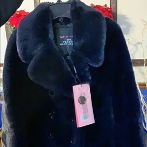 Beautiful blue soft Marc Jacob’s coat XS.